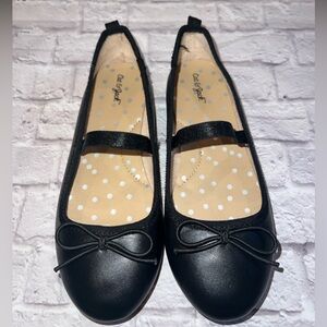 Cat & Jack Black Ballet Flats - Size 12 - Girls